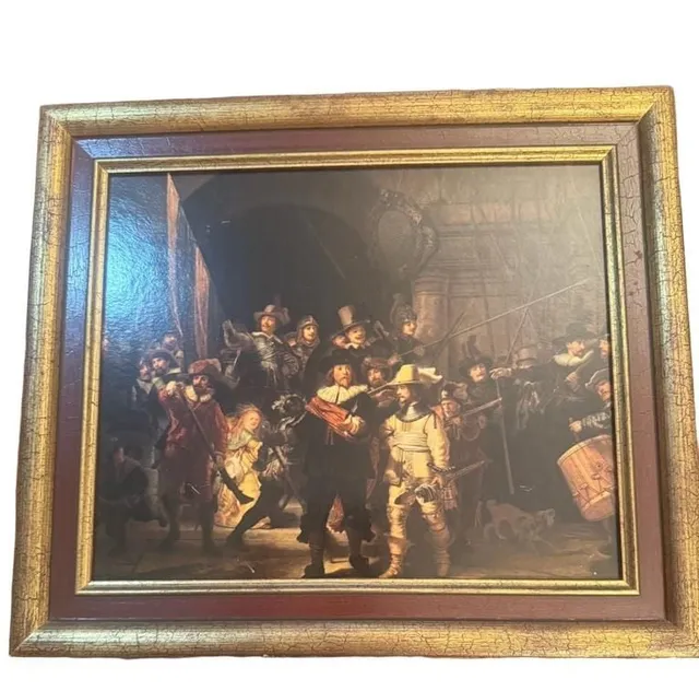Rembrandt The Night Watch Framed Art Print Macco Custom Framing