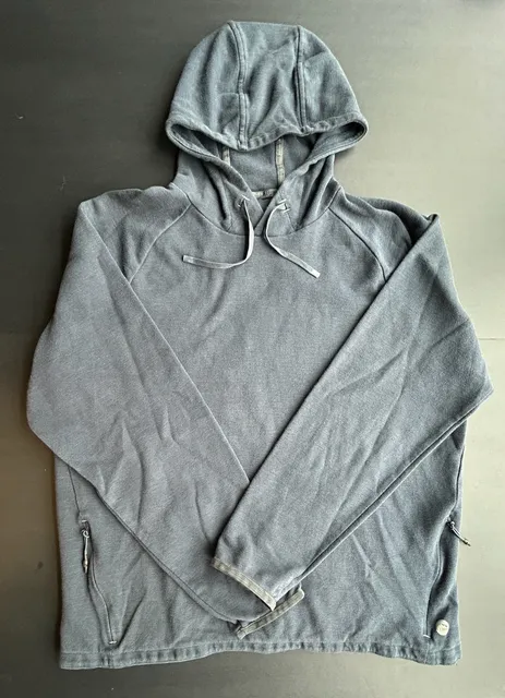 LL Bean Hoodie L Reg Blue Pullover Sweatshirt