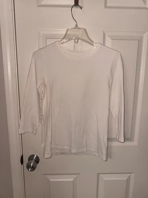 White Long Sleeve Shirt