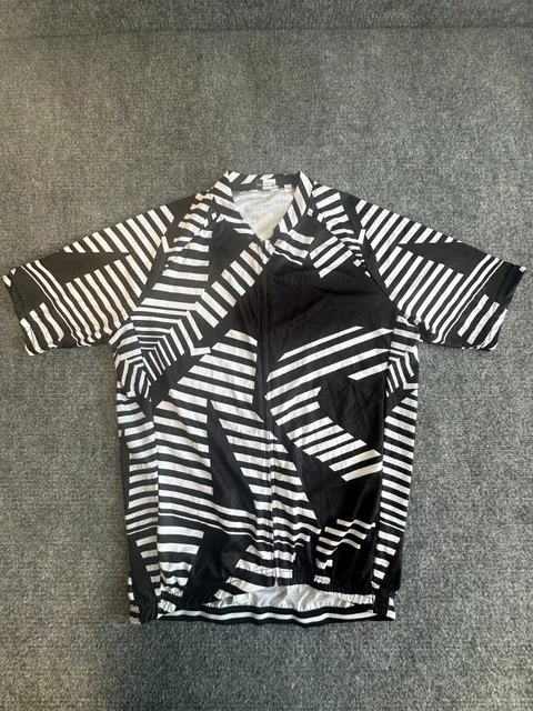 Cool Max New Cycling Jersey Size 2XL Black White Men