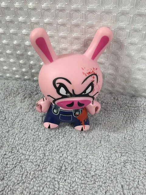 Kidrobot Dunny 2009 Endangered Series 3-Inch Bacon By Sket One