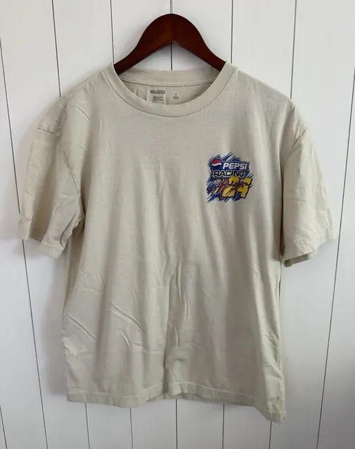Hollister Pepsi Racing Jeff Gordon 24 T-Shirt Size S