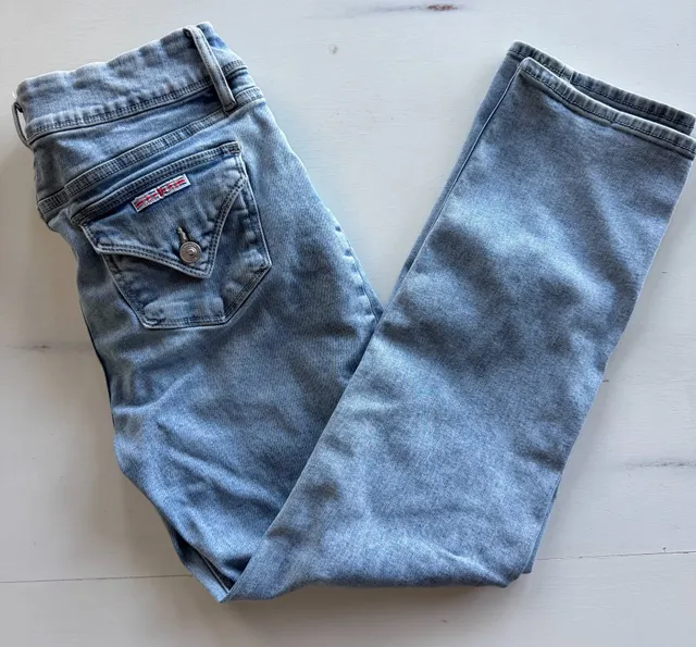 Hudson Jeans Flap Pocket Blue Light Wash Jeans size 8