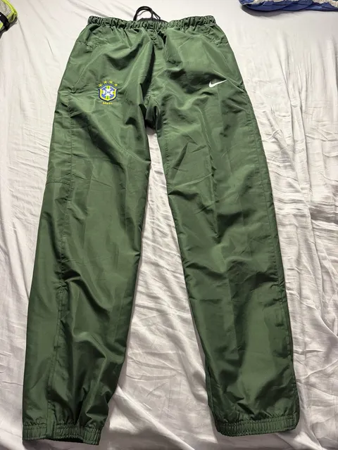 Nike Brazil Soccer Track Pants Green