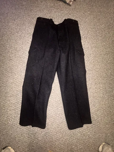 Filson Mackinaw Wool Field Pants Charcoal Black