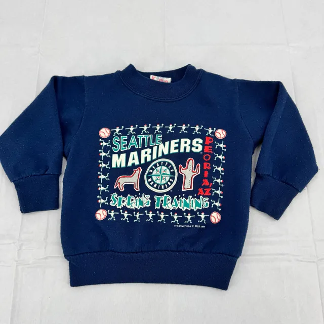 Vintage Kids Seattle Mariners MLB 1998 Spring Training Sweatshirt Size 2