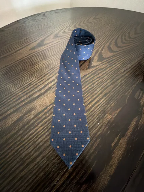 Club Room Blue Polka Dot Necktie