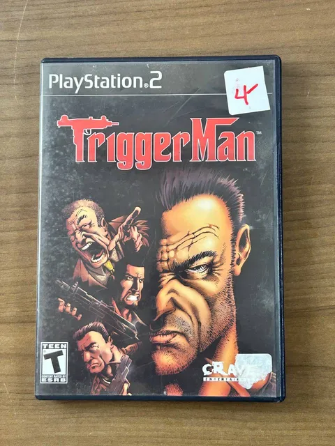 Trigger Man PS2 PlayStation 2 Game Complete Disc Manual Case 2004 Crave