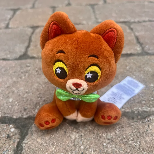Disney Parks Aristocats Toulouse Shimmer Wishables Plush