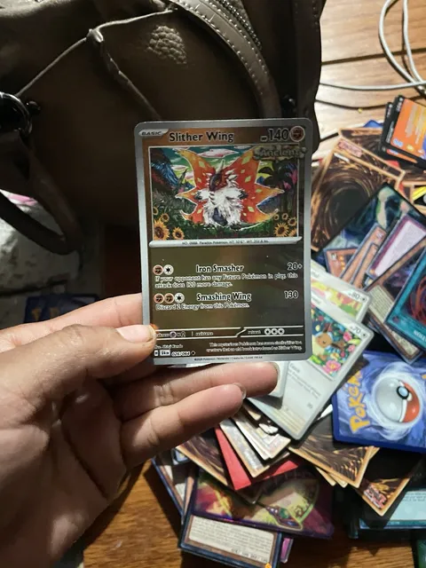 Pokemon Slither Wing 026/064 Shrouded Fable Holo Card