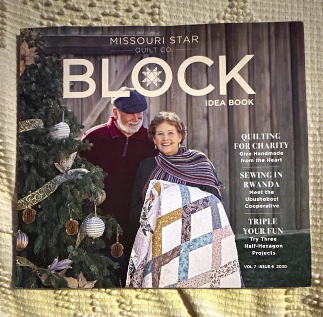 Missouri Star Quilt Co. BLOCK Idea Book Vol 7 Issue 6 (2020) Quilting Sewing
