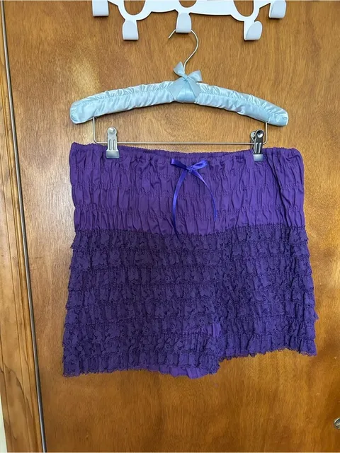 Vintage Partners Please Malco Modes Size Large Women's Purple Bloomers