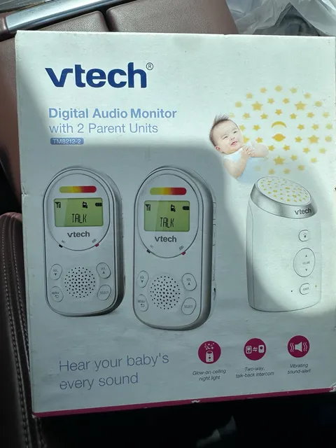 VTech Digital Audio Monitor with 2 Parent Units TM8212-2