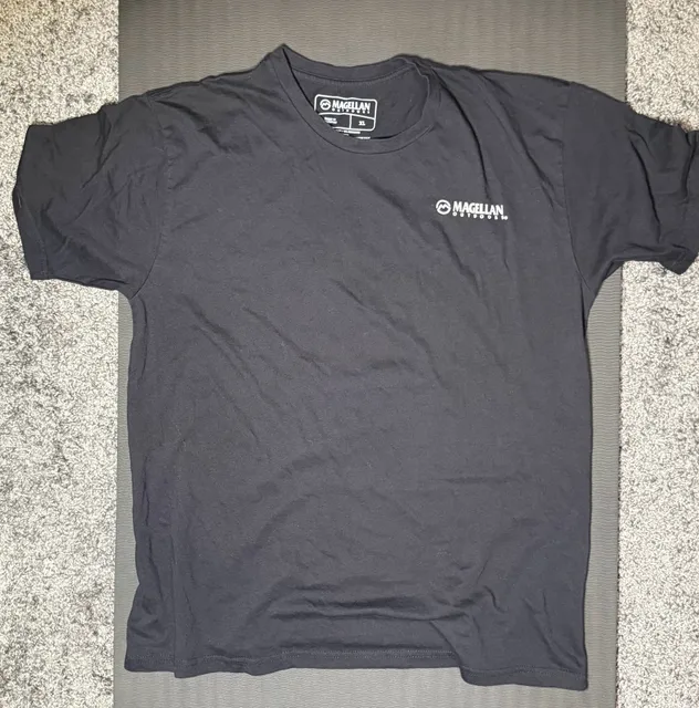 Magellan Outdoors Graphic T-Shirt Size XL Black Deer Hunting Tee