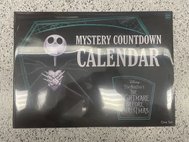 Disney The Nightmare Before Christmas Mystery Countdown Calendar