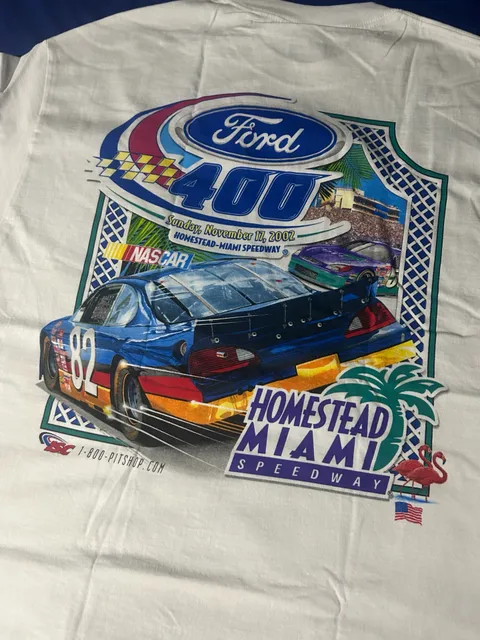 Vintage Ford 400 2002 Nascar T-Shirt Size XL