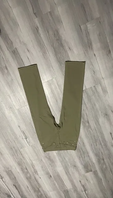 Levi's 514 Straight Jeans 29x30 Olive Green Denim
