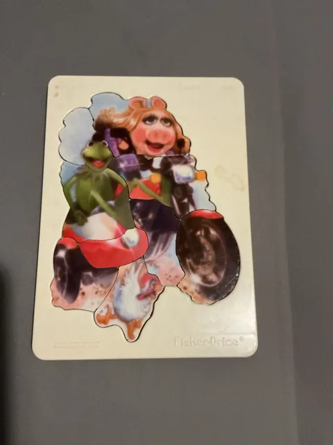 Fisher Price Muppets Sidekick Puzzle 546 Vintage 1981