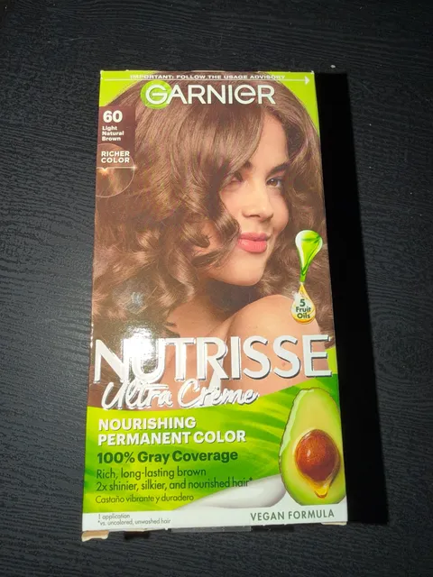 Garnier Nutrisse Ultra Crème Hair Color 60 Light Natural Brown