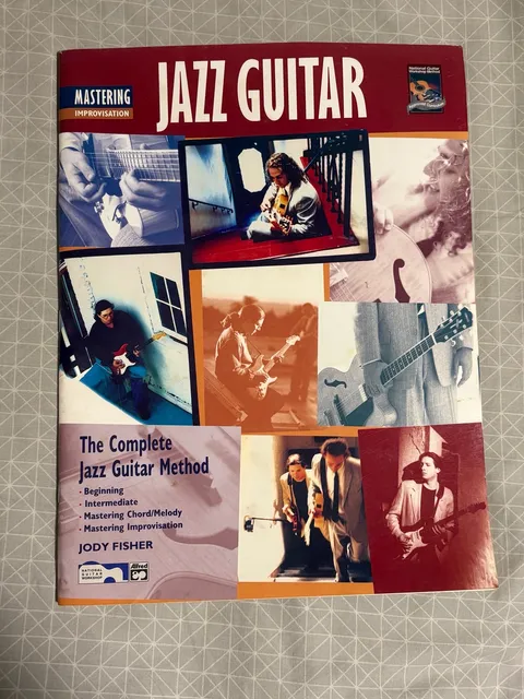 Alfred Mastering Jazz Guitar Improvisation Book Jody Fisher