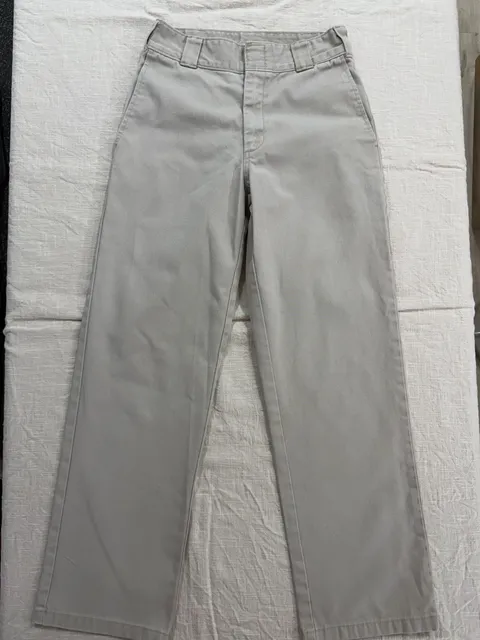Dickies pants, Woman's Khaki Work Crop, roll hem size 0/24
