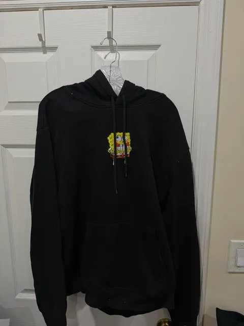 Divided H&M SpongeBob SquarePants Hoodie Size XL Black