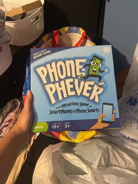 Phone Phever Board Game Family Party Game New Sealed