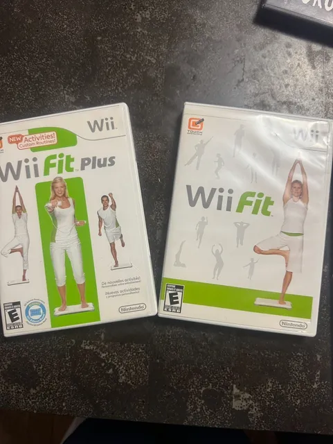 Nintendo Wii Fit and Wii Fit Plus Games Lot