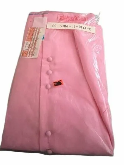 Montgomery Ward Vintage Pink Dress Shirt Size 38 Long Sleeve
