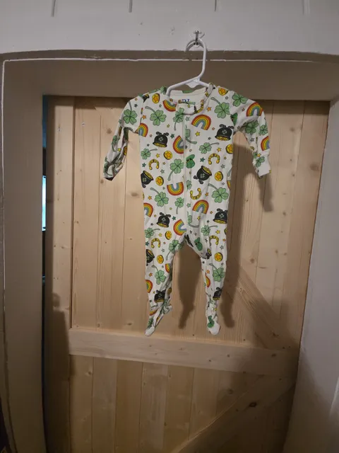 PJ Place St. Patrick's Day Footie Size 3-6M