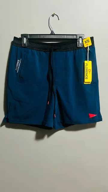 Florence Airtex Short Size XS Blue Athletic Drawstring. Pc 155