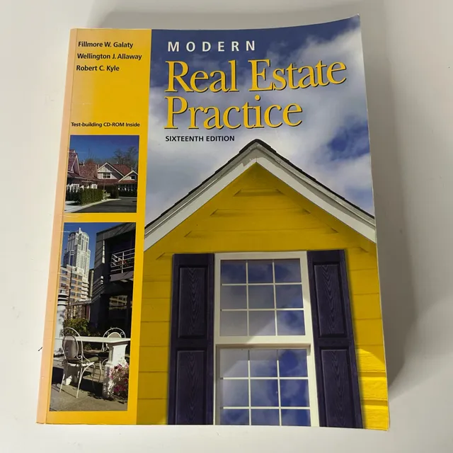Modern Real Estate Practice 16th