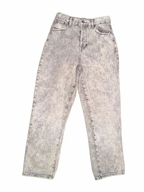 PacSun Acid Wash Straight Leg Jeans Gray