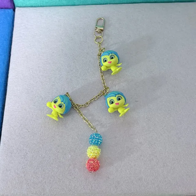 The Enchanted Hoosier Handmade Inside Out Joy Bag Charm