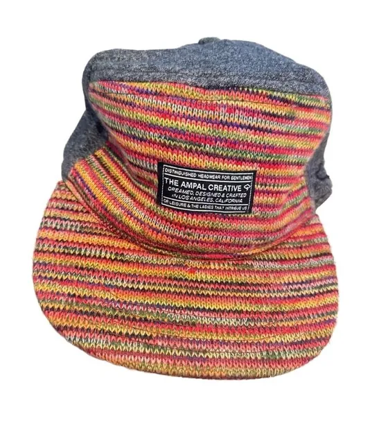 The Ampal Creative Camp Hat Multi Stripe Multicolor
