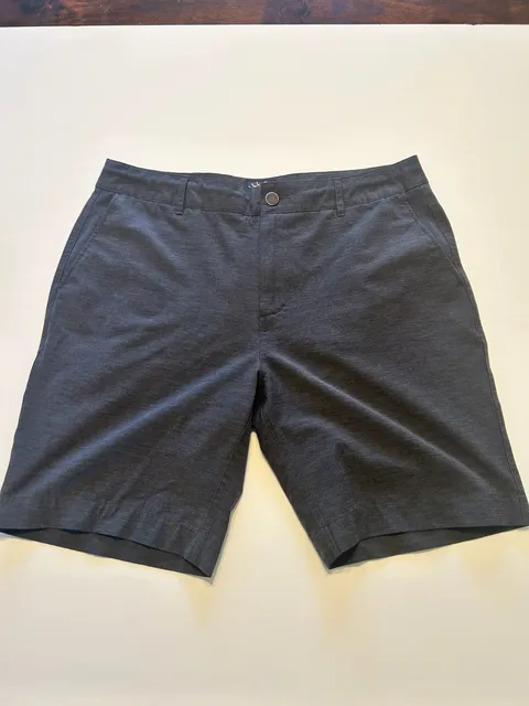 Faherty All Day Shorts Size 34 Charcoal Gray Performance