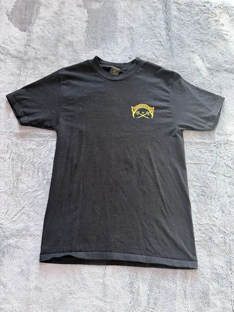 Dark Seas Coast To Coast Graphic T-Shirt Size S Black Cotton