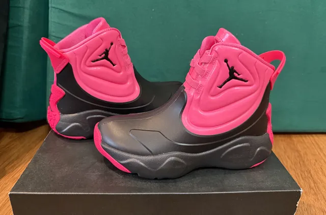 Jordan Drip 23 PS Size 1Y Pinksicle Black Rush Pink Boots
