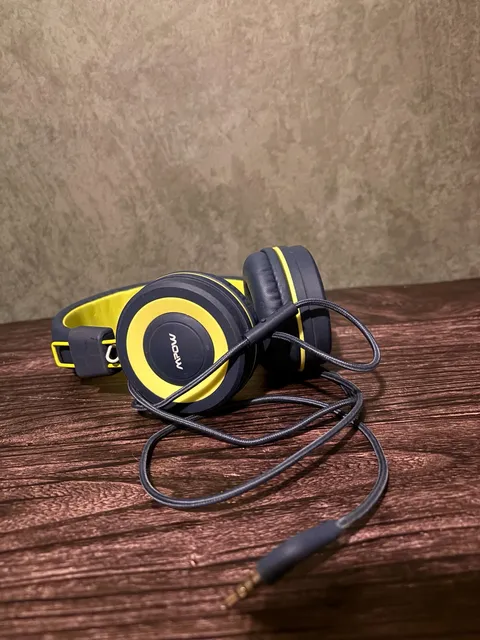 Mpow BH360A Kids Headphones Blue and Yellow