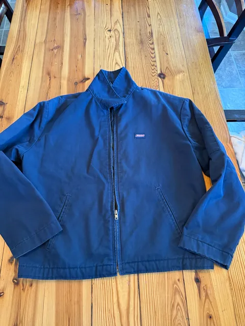 Genuine Dickies Quilted Lined Work Jacket Blue