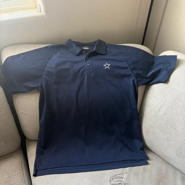 NFL Dallas Cowboys Polo Shirt Blue