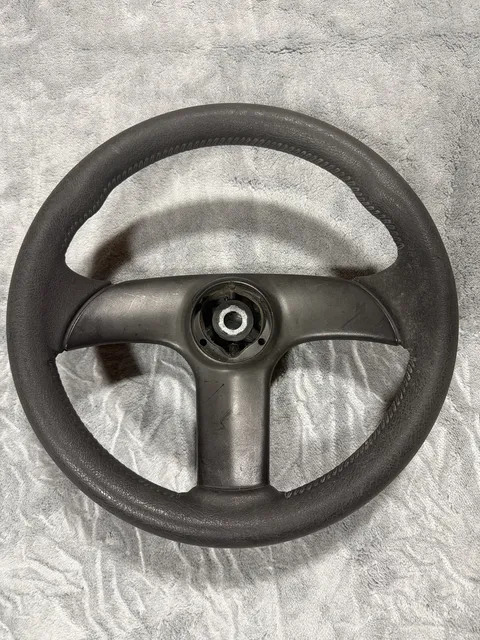 SeaStar Solutions Boat Steering Wheel Black 3 Spoke