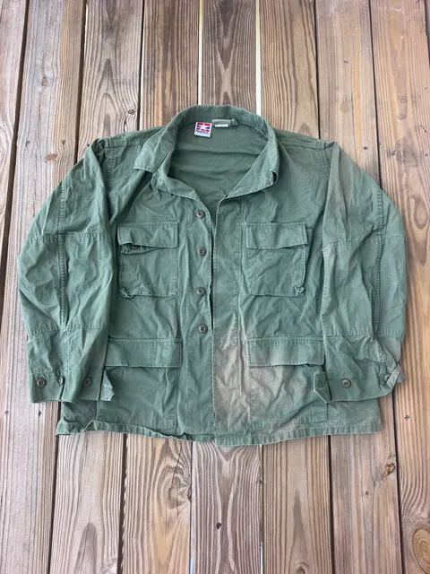 Propper Combat Coat Size X-Large Regular Green Cotton Military Jacket