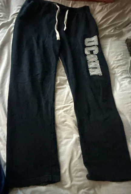 Jones & Mitchell UCONN Sweatpants Blue Cotton