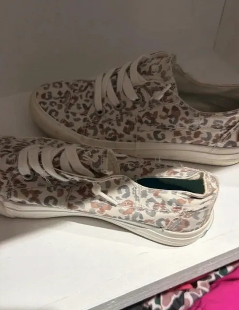 Blowfish Malibu Sadie Leopard Canvas Sneakers