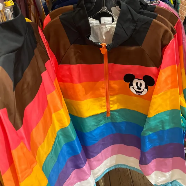 Disney Mickey Mouse Pride Collection Adult Pullover Jacket