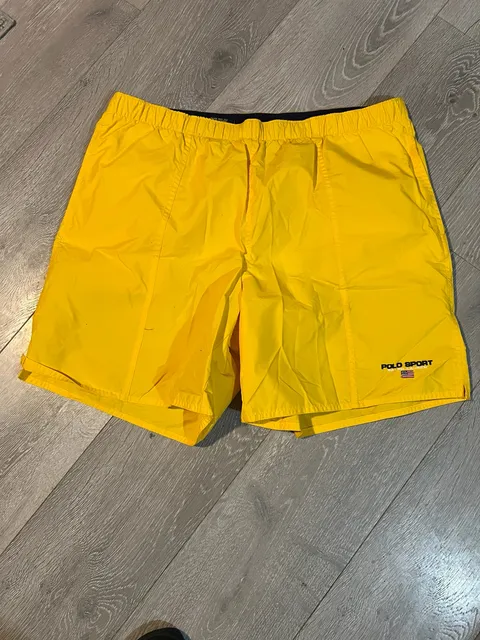Polo Sport Ralph Lauren Swim Trunks Yellow