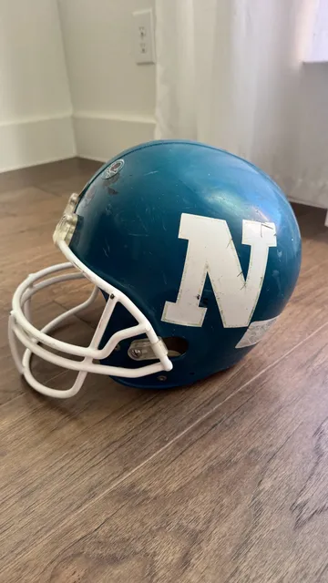 Riddell Little Pro Youth Football Helmet M Blue White