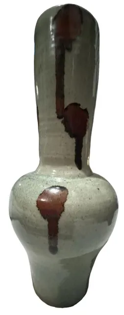 "Signed Mid-Century Dreier Studio Art Pottery Celadon Vase"