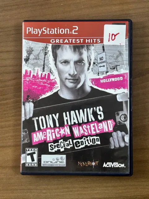 Tony Hawk's American Wasteland PS2 2005 w/ Manual & Case PlayStation 2